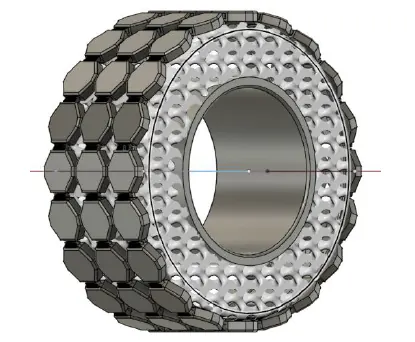 Pattern morphing tire system
